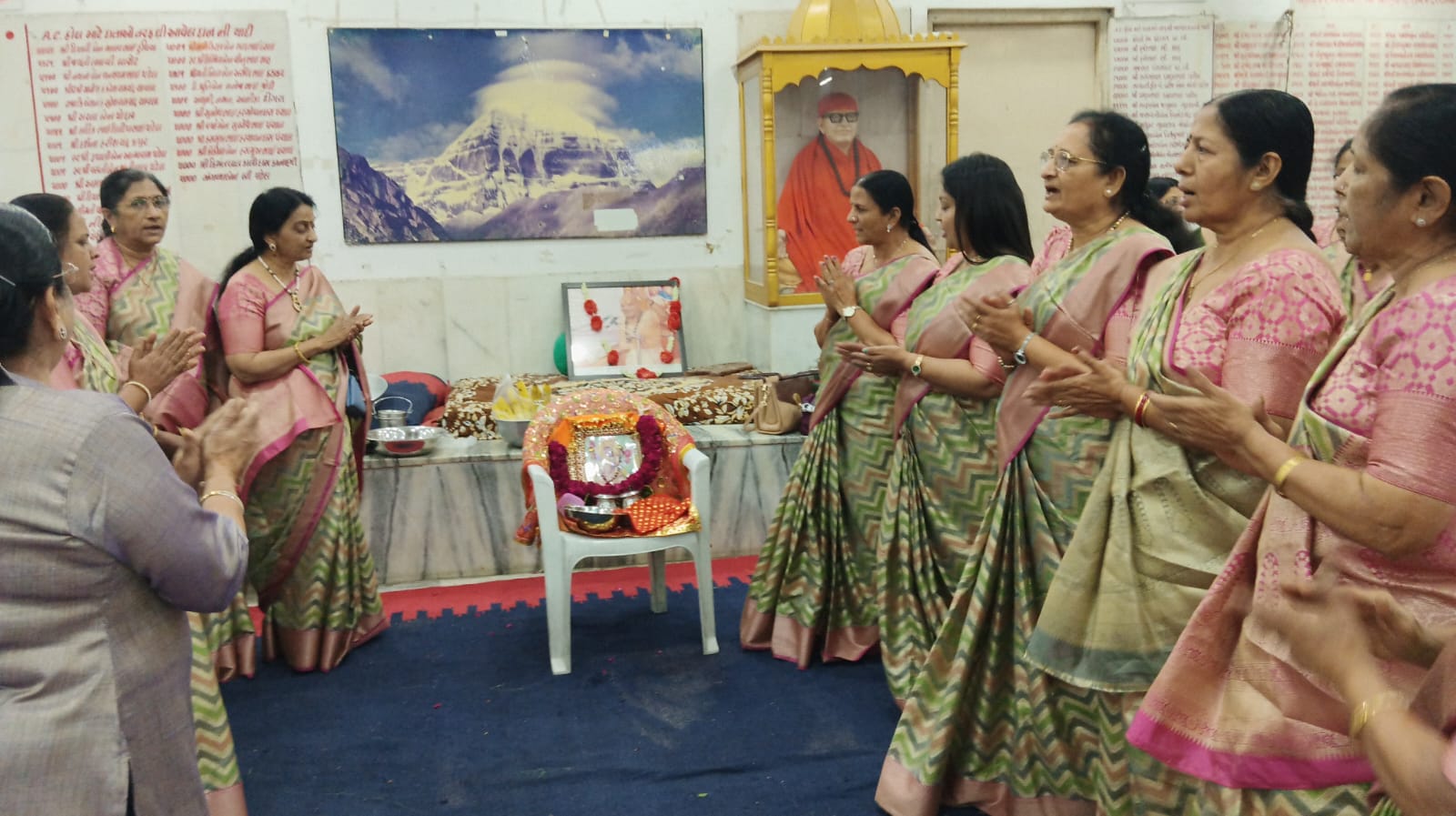 મહિલા પાંખનો સ્નેહમિલન નો પ્રોગ્રામ